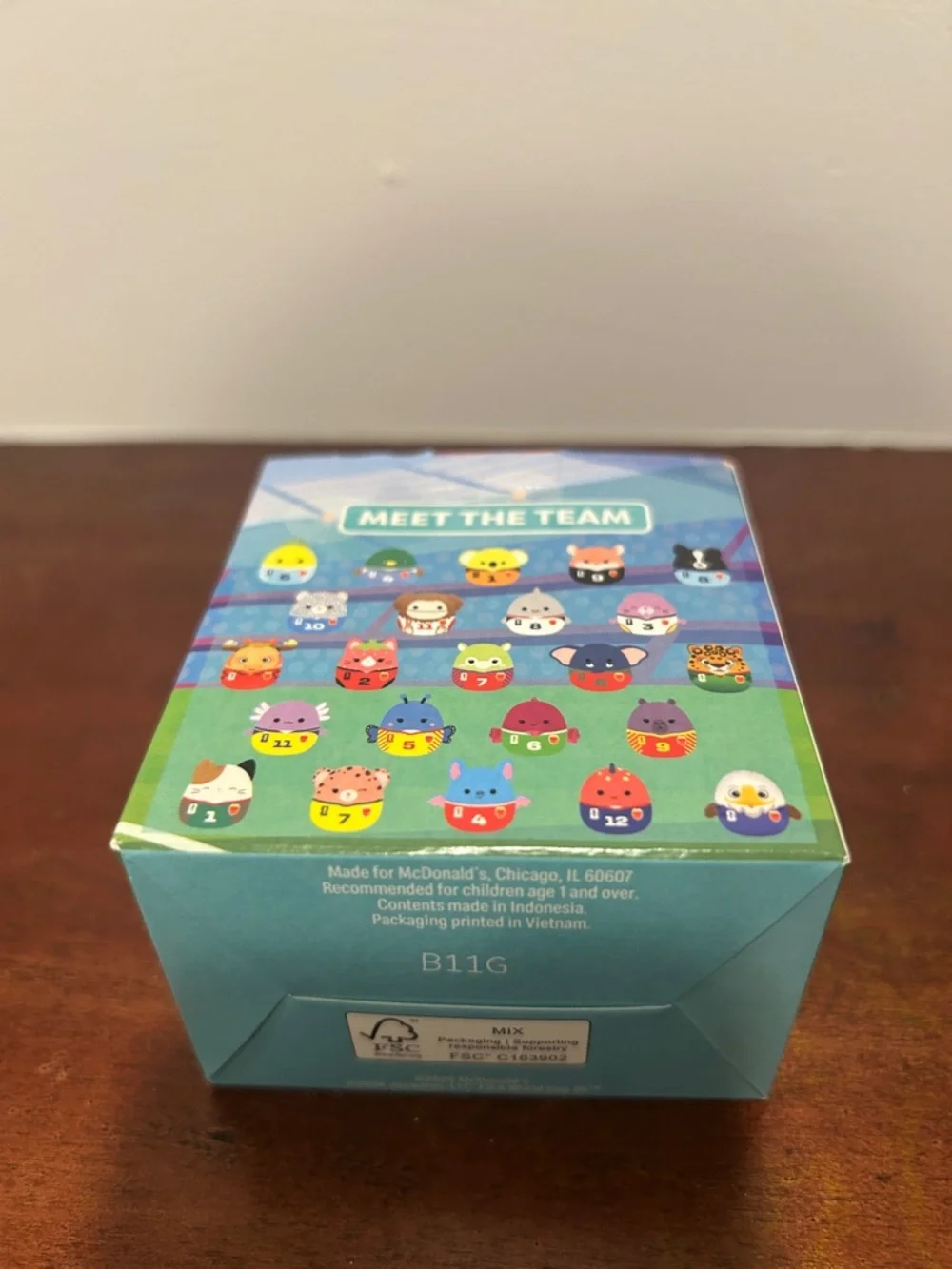 McDonald’s Squishmallows FIFA World Cup 2026 Plush Toy #11 CAM the Cat